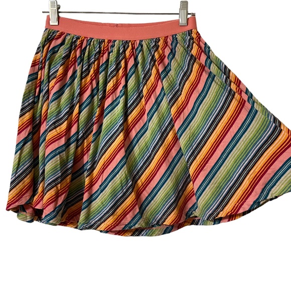 Kickee Pants Girls Striped Swing Skort Size XL 12 14 - Picture 2 of 8